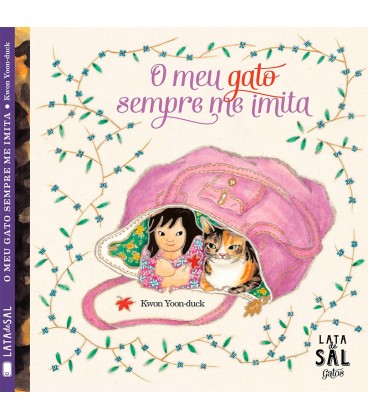 O MEU GATO SEMPRE ME IMITA