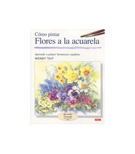 COMO PINTAR FLORES A LA ACUARELA