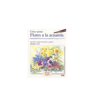 COMO PINTAR FLORES A LA ACUARELA