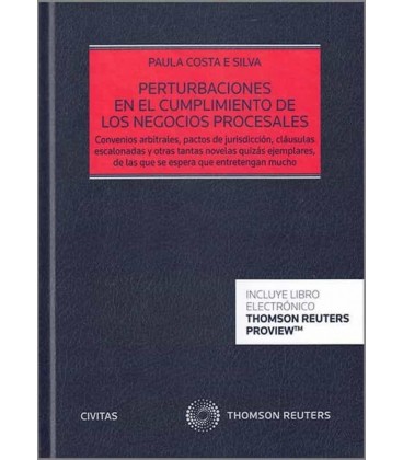 PERTURBACIONES EN EL CUMPLIMIENTO DE LOS NEGOCIOS PROCESALES