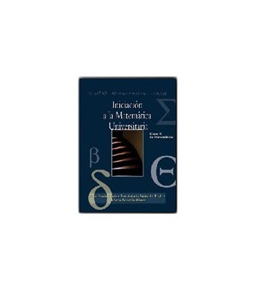INICIACION MATEMATICA UNIVERSITARIA