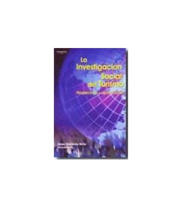 INVESTIGACION SOCIAL DEL TURISMO