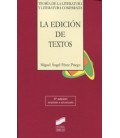 EDICION DE TEXTOS TEORIA DE LA LITERATURA Y LITERATURA COMPARADA