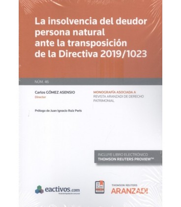 INSOLVENCIA DEL DEUDOR PERSONA NATURAL ANTE LA TRANSPOSICION DE LA DIR