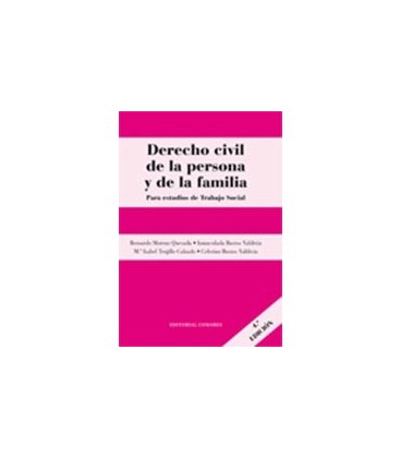 DERECHO CIVIL DE LA PERSONA Y DE LA FAMILIA