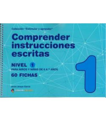 COMPRENDER INSTRUCCIONES ESCRITAS NIVEL 1