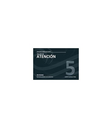TALLER DE ATENCION 05 ESTIMULACION COGNITIVA ADULTOS