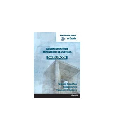TEMARIO ESPECIFICO MINISTERIO DE JUSTICIA CUESTIONARIOS Y SUPUESTOS