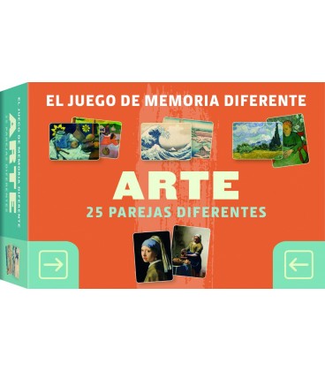 JUEGO DE MEMORIA DIFERENTE ARTE
