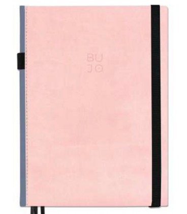 CUADERNO BUJO COLORS L PINK