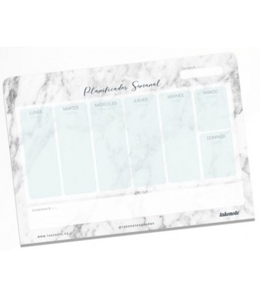 PLANIFICADOR SEMANAL MARBLE