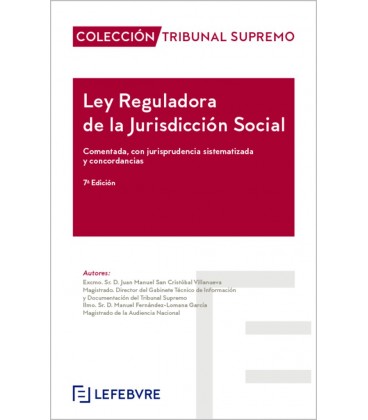 LEY REGULADORA DE LA JURISDICCION SOCIAL 7 ED