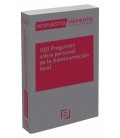 100 PREGUNTAS SOBRE PERSONAL DE LA ADMINISTRACION LOCAL