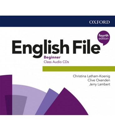 ENGLISH FILE 4TH EDITION BEGINNER CLASS AUDIO CD 3