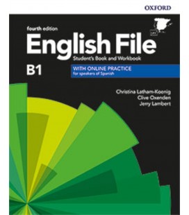 ENGLISH FILE INTERMEDIATE STUDENT BOOK WORKBOOK WITHOUT KEY