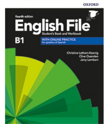ENGLISH FILE INTERMEDIATE STUDENT BOOK WORKBOOK WITHOUT KEY