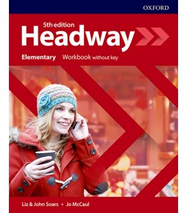 NEW HEADWAY 5TH EDITION ELEMENTARY WORKBOOK WITH KEY