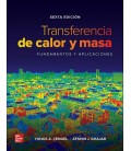 TRANSFERENCIA DE CALOR Y MASA FUNDAMENTOS Y APLICACIONES 6 ED