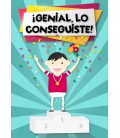 TARJETA LO CONSEGUISTE 15X23CM