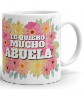 TAZA ABUELA FLORES