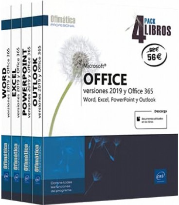 PACK MICROSOFT OFFICE 2019 Y OFFICE 365