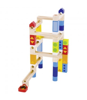 PISTA DE CANICAS JUEGO DE CONSTRUCCION