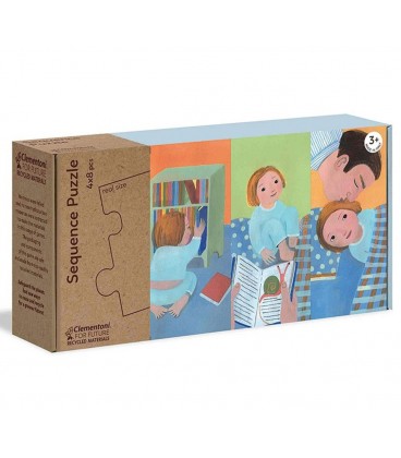 PUZZLE SEQUENCE PUZZLE 4 X 8 PCS ANTES AHORA LUEGO