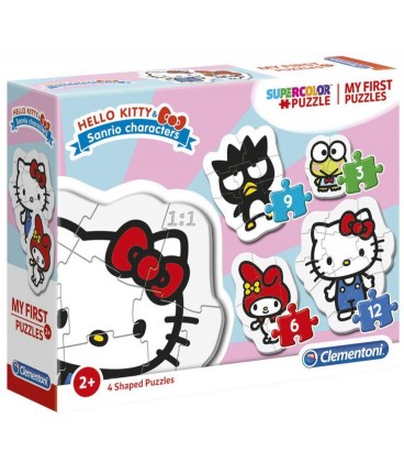 PUZZLE MY FIRST PUZZLES 3 6 9 12 PIEZAS HELLO KITTY SANRIO CJHARACTERS