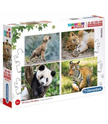 PUZZLE 20 60 100 180 PIEZAS CACHORRITOS