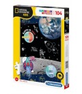 PUZZLE NATIONAL GEOGRAPHIC SPACE EXPLORER 104 PIEZAS