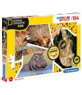 PUZZLE NATIONAL GEOGRAPHIC WILDLIFE ADVENTURER 104 PIEZAS