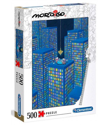 PUZZLE HQ 500 PIEZAS MORDILLO THE DINNER
