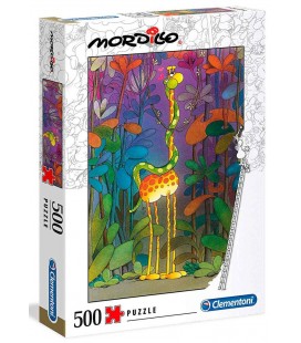 PUZZLE HQ 500 PIEZAS MORDILLO THE LOVER