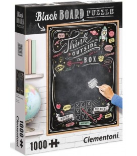 PUZZLE BLACKBOARD THINK OUTSIDE THE BOX 1000 PIEZAS