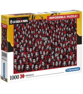 PUZZLE CASA DE PAPEL IMPOSSIBLE PUZZLE 1000 PIEZAS