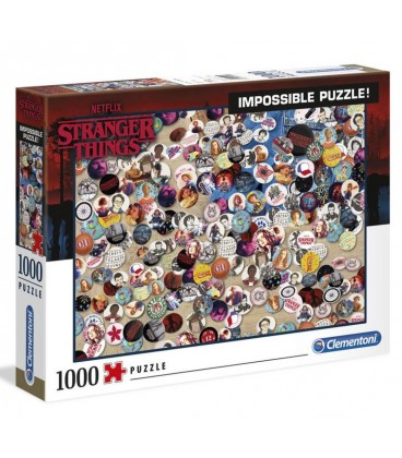 PUZZLE HQ 1000 PIEZAS STRANGER THINGS IMPOSSIBLE PUZZLE!