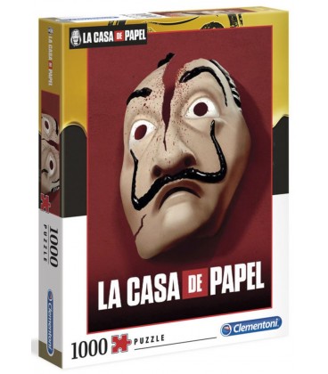 PUZZLE CASA DE PAPEL MASCARA 1000 PIEZAS