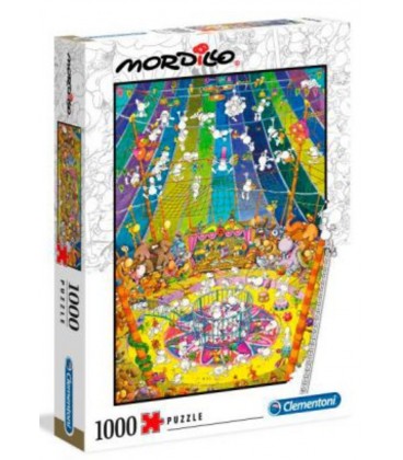PUZZLE HQ 1000 PIEZAS MORDILLO THE SHOW