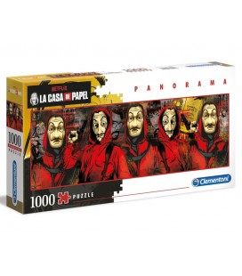 PUZZLE LA CASA DE PAPEL PANORAMICO 1000 PIEZAS