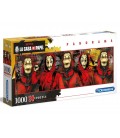 PUZZLE LA CASA DE PAPEL PANORAMICO 1000 PIEZAS