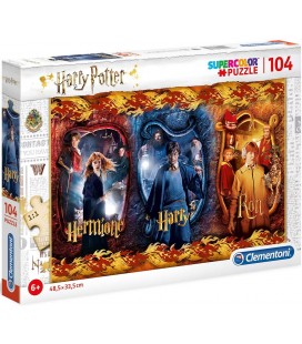 PUZZLE HARRY POTTER SUPERCOLOR 104 PIEZAS