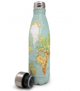 BOTELLA TERMO INOX 500 ML MAPA