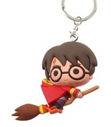 LLAVERO DE GOMA HARRY POTTER CAPA ROJA