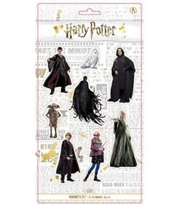 IMANES SET A PERSONAJES HARRY POTTER