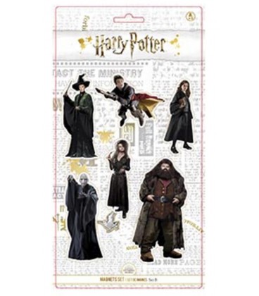 IMANES SET B PERSONAJES HARRY POTTER