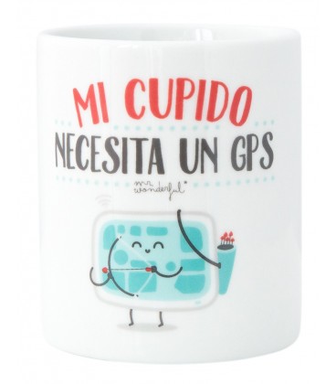 TAZA MI CUPIDO NECESITA UN GPS
