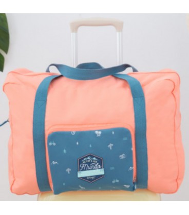 BOLSA DE VIAJE PLEGABLE ME VOY A VER MUNDO