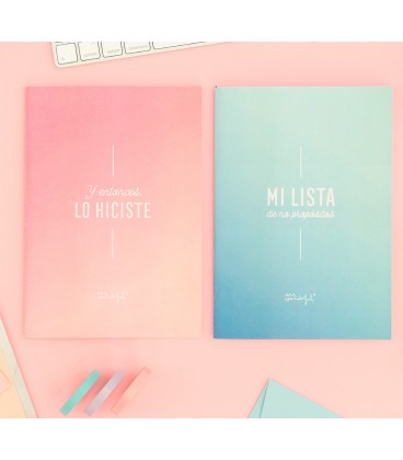 LIBRETAS LLENAS DE INSPIRACION (SET 2 LIBRETAS)