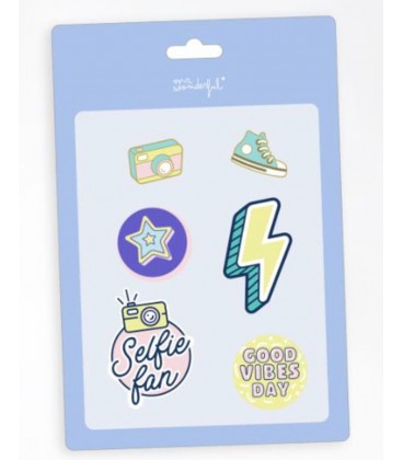 EXTRAS PARA PERSONALIZAR TU MOCHILA SELFIE FAN (ENG)