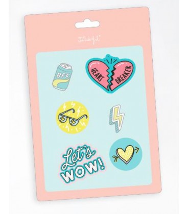 EXTRAS PARA PERSONALIZAR TU MOCHILA LET S WOW! (ENG)